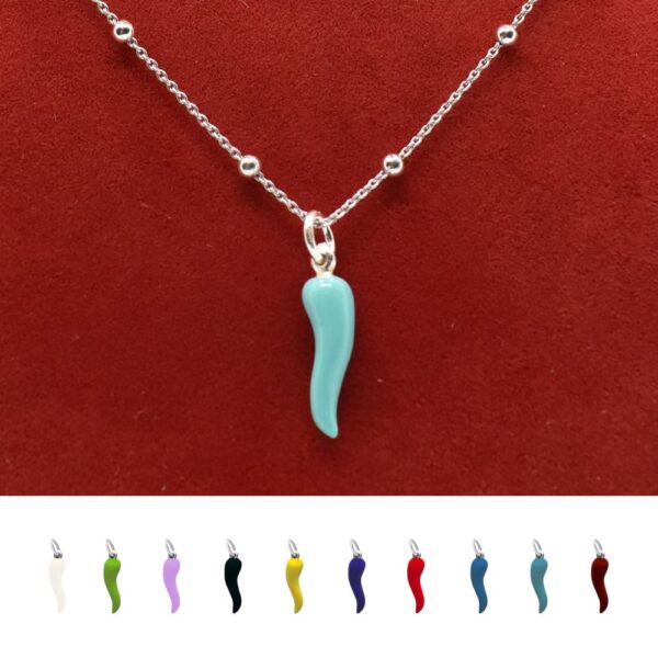 Collana THOMAS SABO Con Colibrì Colorato – Argento Sterling 925, Lunghezza Regolabile 38-42 Cm, Ciondolo Rimovibile - 3