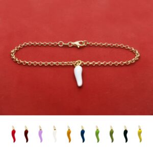 Bracciale Argento dorato San Gregorio Armeno 3