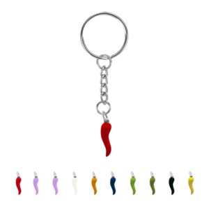 PORTACHIAVI Curniciello ARGENTO